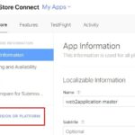create new ios app version on apple connect console