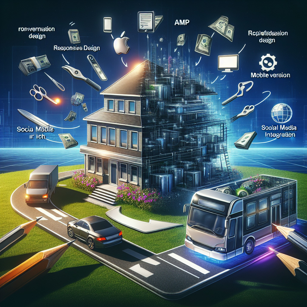 Adapting Website Content for Mobile Users illustration