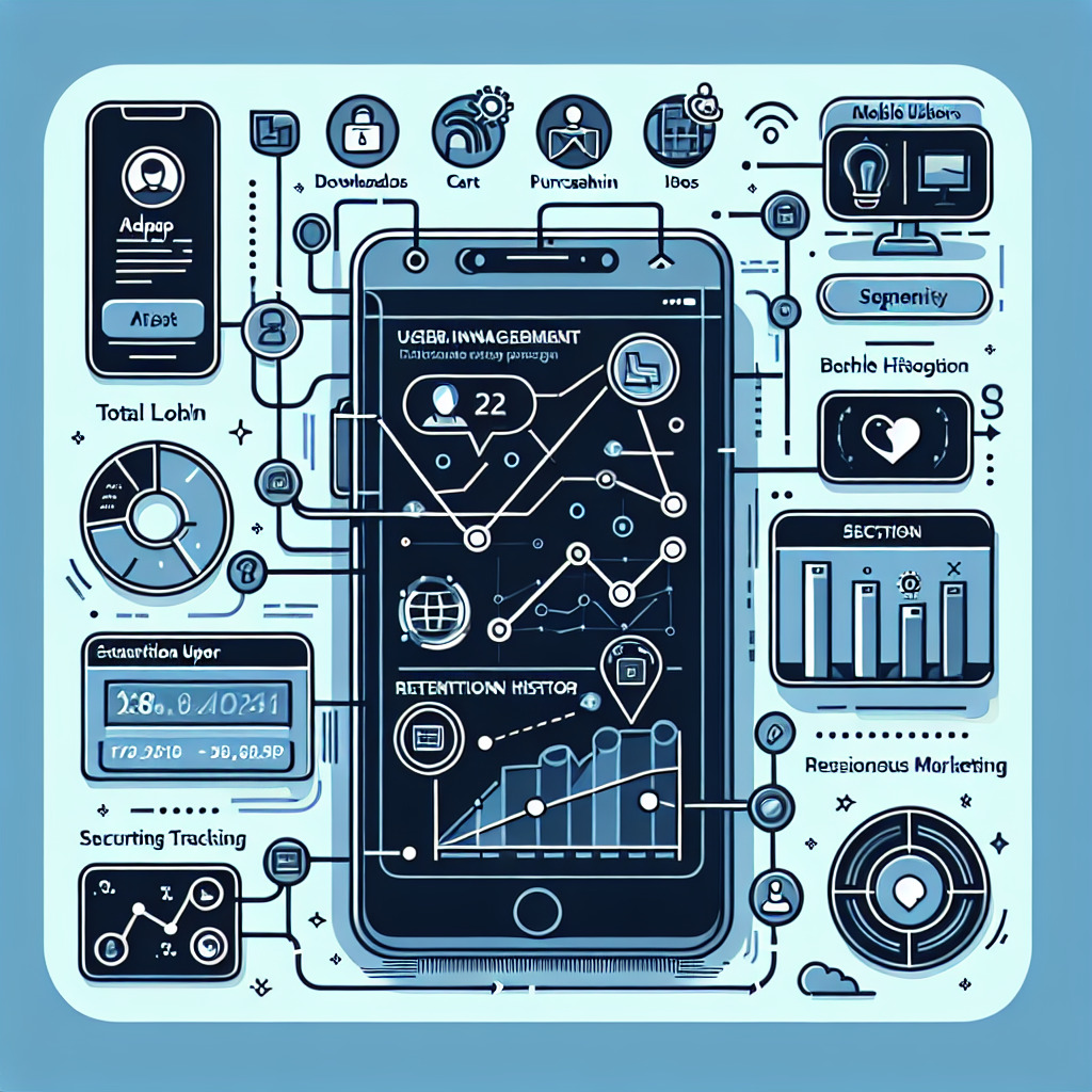 Analytics for Mobile Apps: Tracking Engagement and Usage illustration