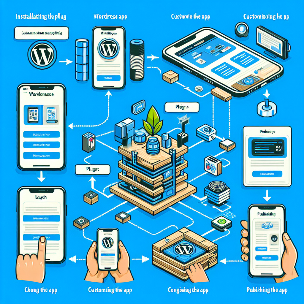 Adapting WordPress Themes for Mobile App Aesthetics illustration