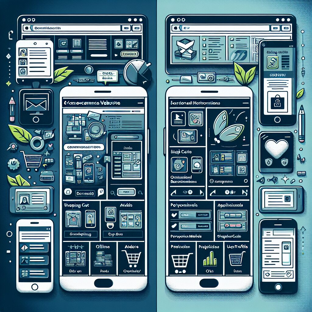 Converting E-commerce Websites into Mobile Apps illustration