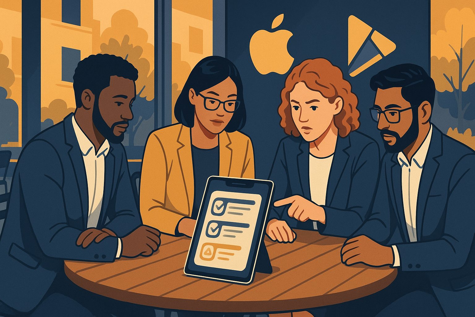 Illustration for article: App Store Guidelines Decoded: The 2024 Owner’s Checklist for Turning Your Website Into a Compliant Mobile App — Understanding App Store Guidelines for Website-Based Apps