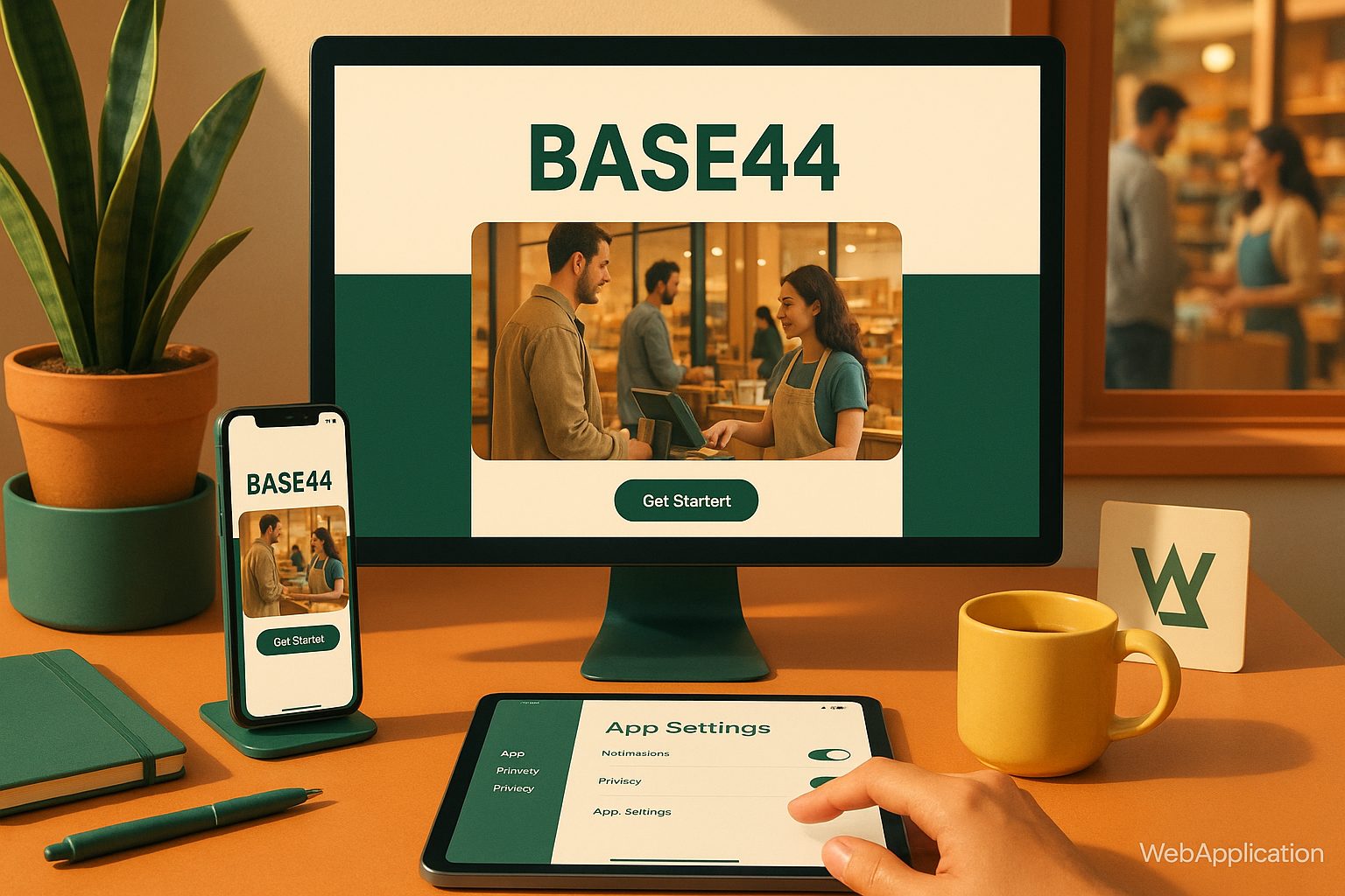 Illustration for article: Base44 to Android App: The Real-World Guide to Turning Your Base44 Website Into a Native Android App (No Coding Needed) — How to Convert Your Base44 Website into a Native Android App