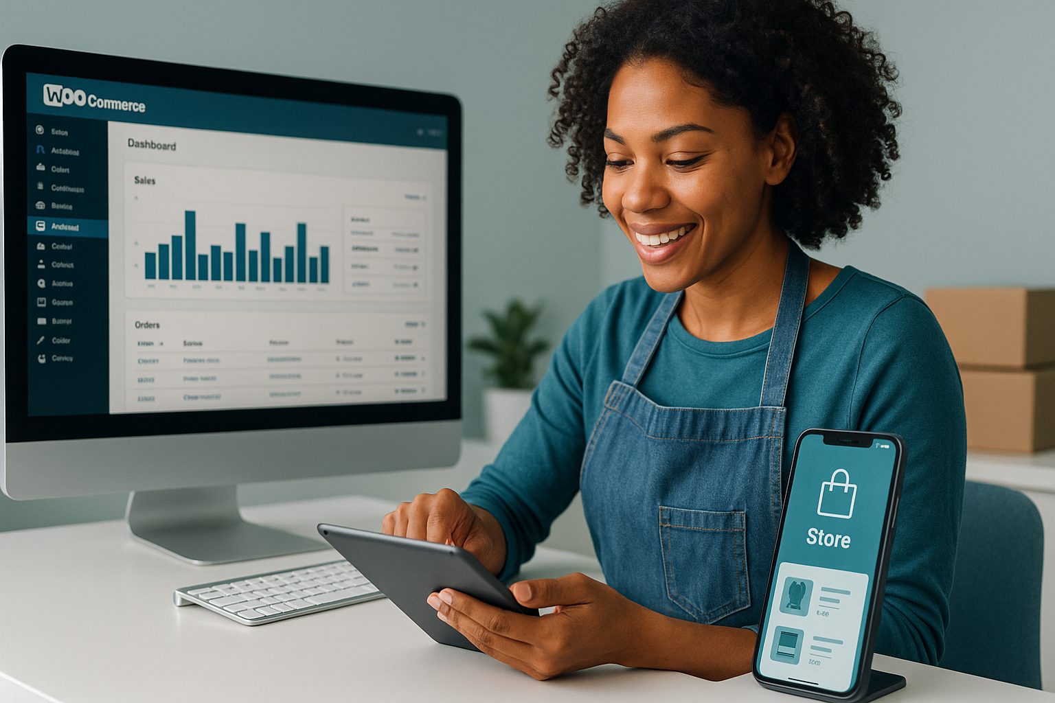 Illustration for article: Beyond Conversion: How to Turn Your WooCommerce Store Into a High-Engagement Mobile App (With Push, Offers, and Real-Time Sync) — convert WooCommerce to mobile app