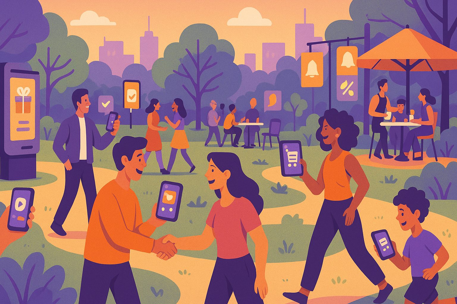Illustration for article: Beyond Downloads: Proven Ways to Keep Your Audience Coming Back With a Lovable Website App (No Coding Needed) — how to keep your audience coming back with a lovable mobile app