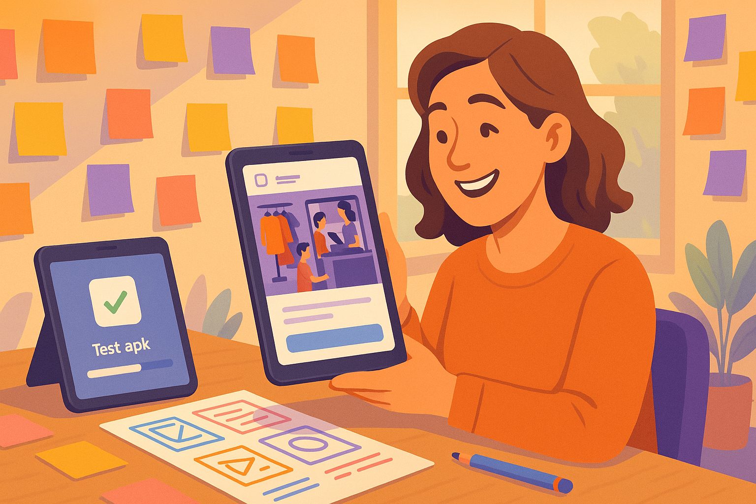 Illustration for article: Creative Prototyping: How to Convert Your Website Into a Testable App—Alternative Workflows for Non-Tech Owners — convert website to app alternative angle