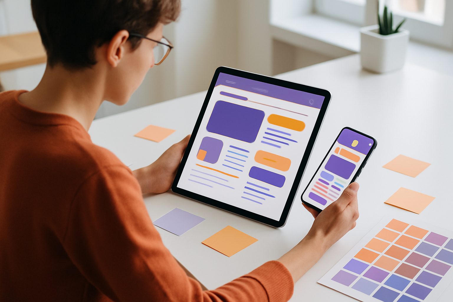 Illustration for article: Designing a Mobile App From Your Website: 7 Best Practices for a Seamless User Experience (No Coding Needed) — Best Practices for Designing an App from Your Existing Website