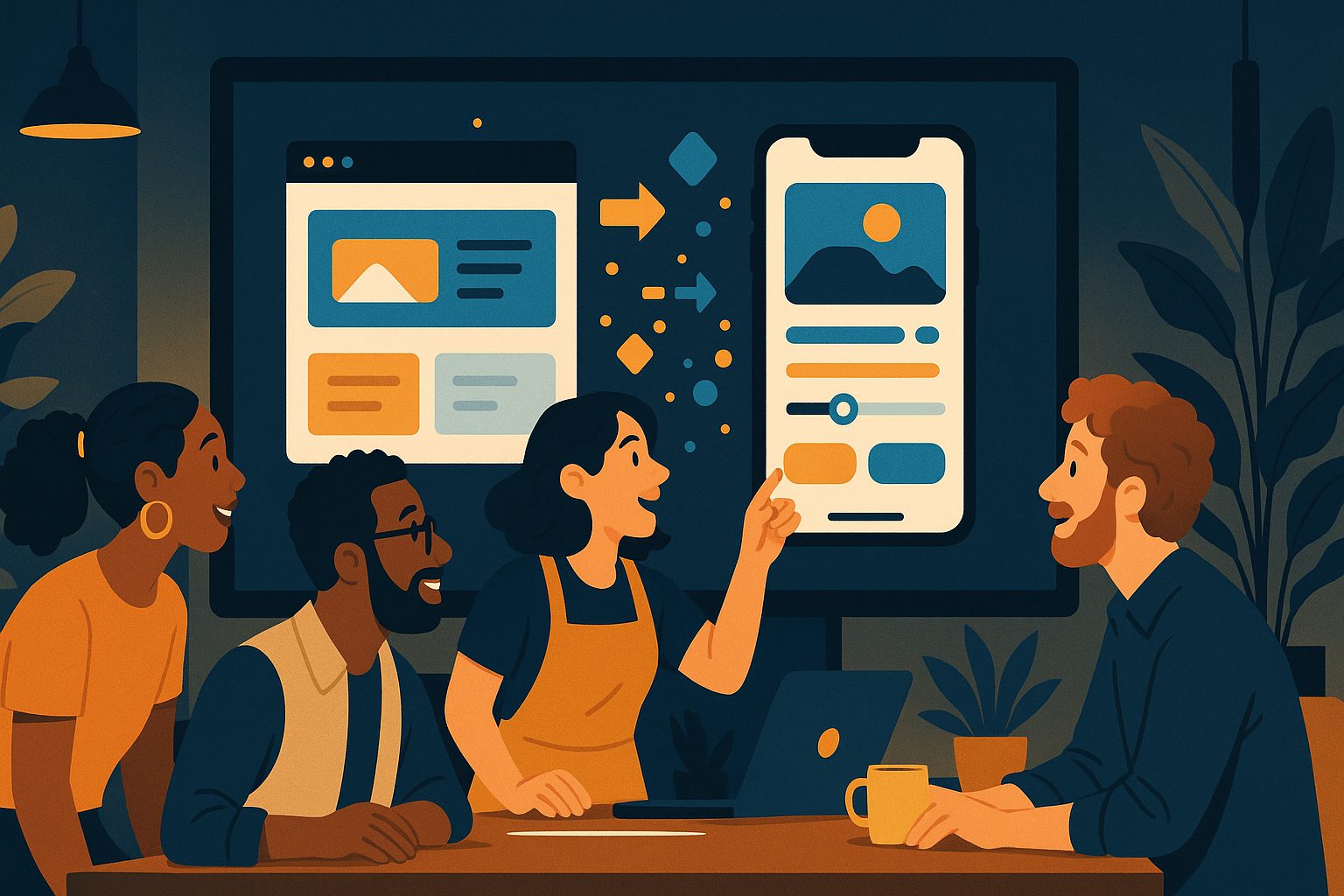 Illustration for article: From Website to App Without the Headaches: How Web2Application Makes App Creation Effortless for Everyone — how to make an app from website