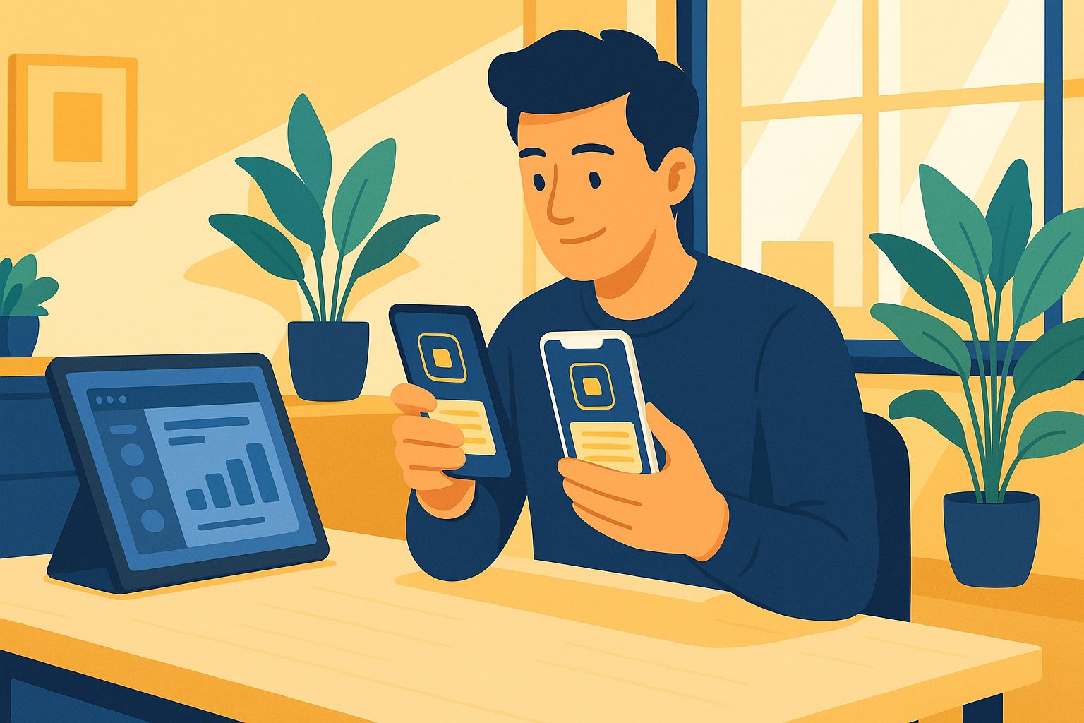 Illustration for article: How to Create an App From Your Website: The Real Owner’s Step-by-Step Guide (With Free Test APK and 14-Day Premium Trial)