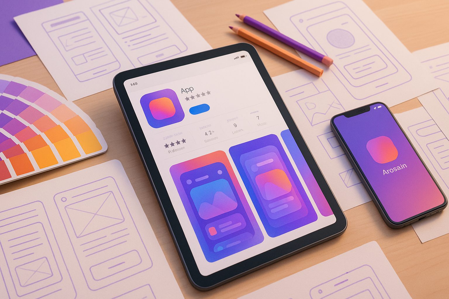 Illustration for article: How to Make Your Website App Stand Out in App Stores: Owner-Friendly Strategies for Real Results
