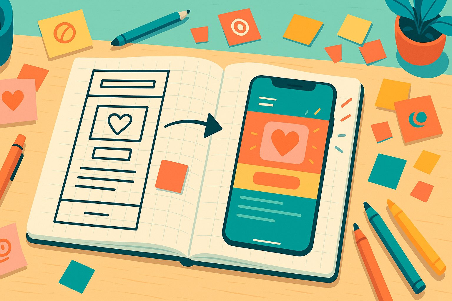 Illustration for article: How to Make a Website App That Stays Lovable: A Step-by-Step Guide With Web2Application