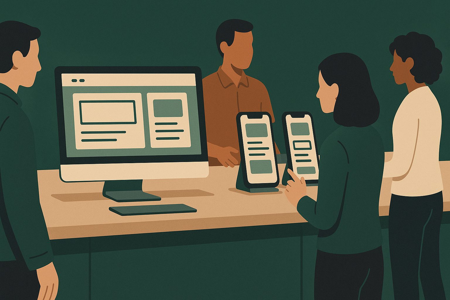Illustration for article: How to Make a Website App: The Realistic, Owner-Friendly Step-by-Step Guide (With Free Testing Before You Commit)