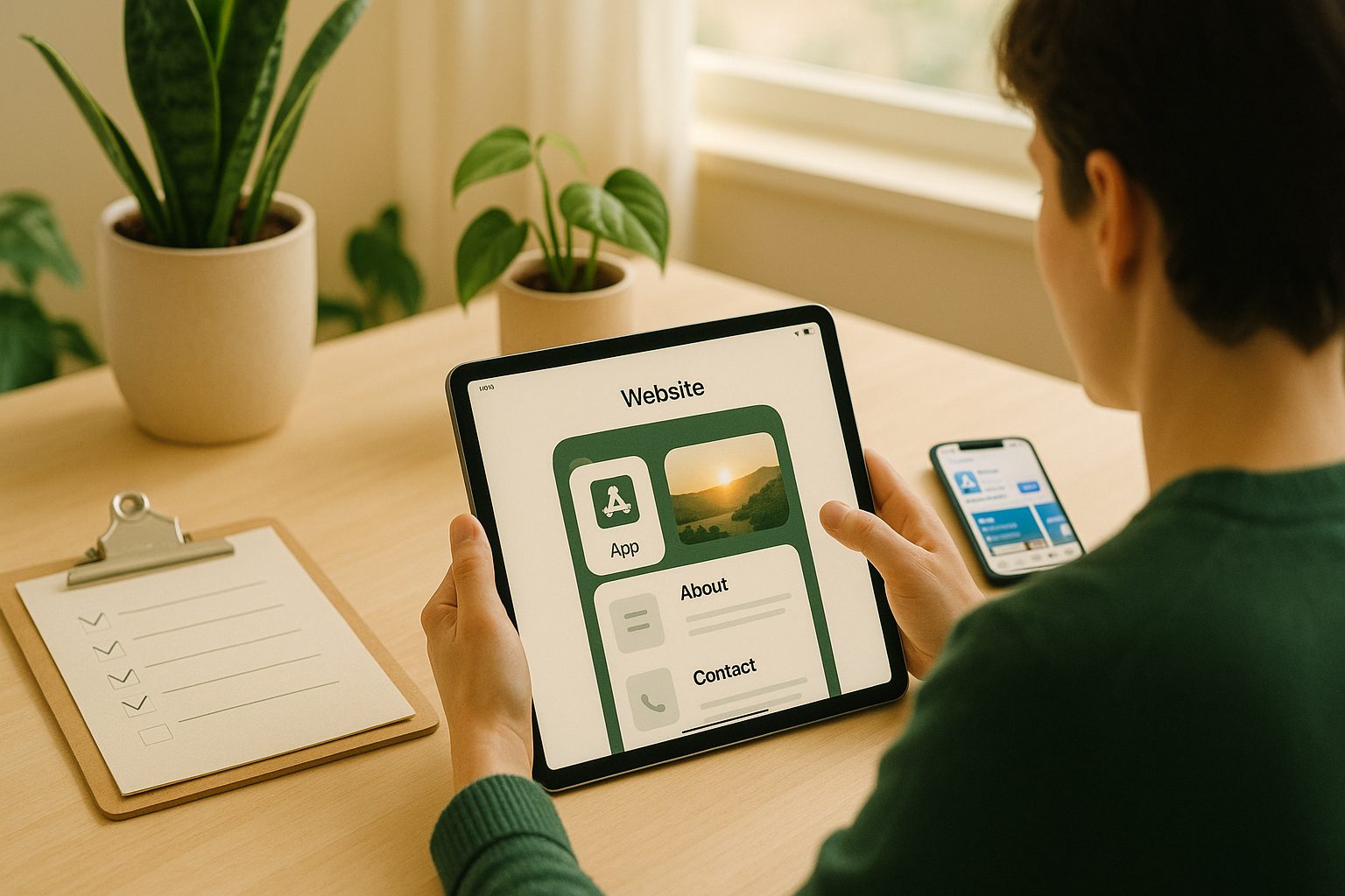 Illustration for article: How to Publish Your Website as an iOS App on the App Store—No Coding Required (2024 Walkthrough) — publish app to App Store without coding