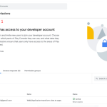 Partilhar o acesso à conta de programador do Google Play