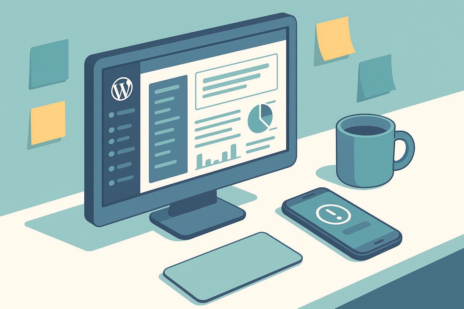 Illustration for article: Troubleshooting Your WordPress to App Conversion: Common Issues and How to Fix Them — wordpress into app