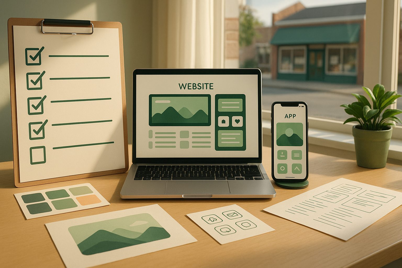 Illustration for article: What to Prepare Before You Turn Your Website Into an App: The Complete Owner’s Pre-Conversion Guide — how to turn a website into an app