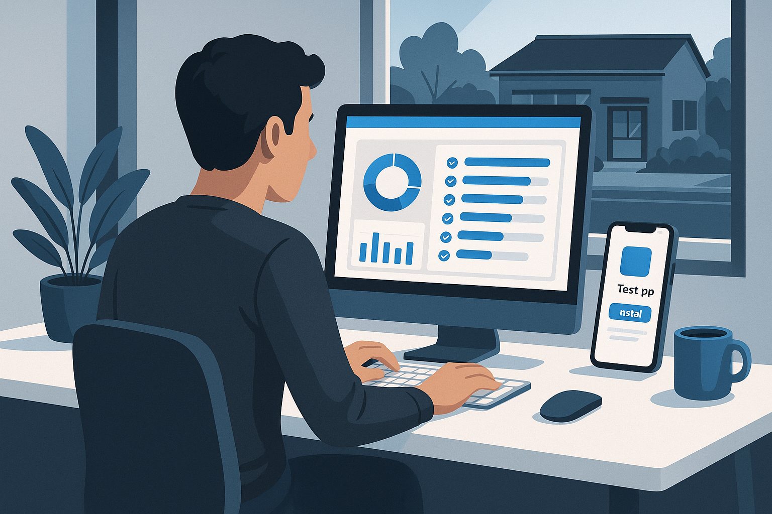 Illustration for article: What to Really Expect From a Website App Builder: Transparent Steps, Free Testing, and Real Features (No Coding Needed)