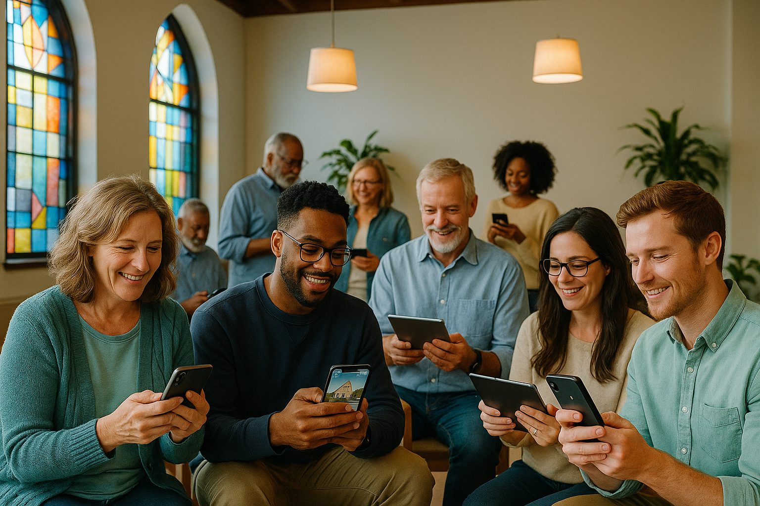 Illustration for article: The Smarter Alternative to Church App Builders: How to Turn Your Existing Website Into a Native App (With Free Test and No Rebuild) — church app builder alternative